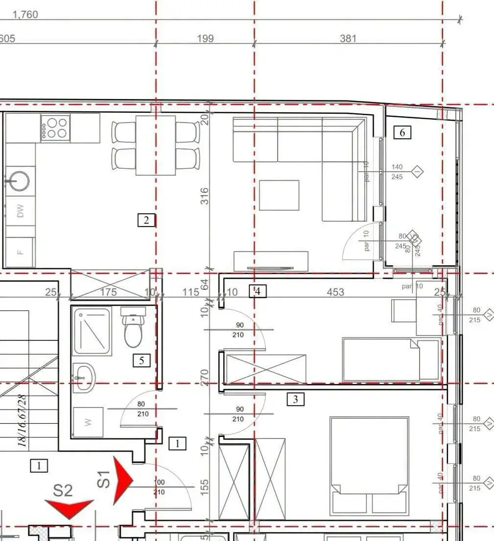 Dvosoban stan 60,2 m², Centar, Šabac, fotografija 1